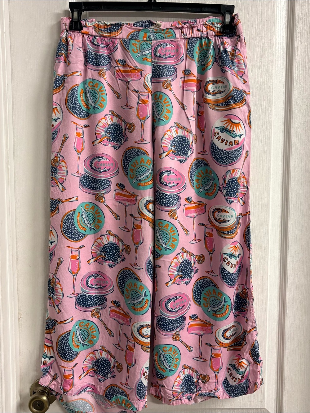 Printfresh Pink Pajama Set with Drink & Dessert Motif - Picture 10 of 11